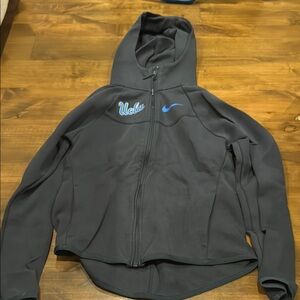 Gray UCLA Nike Hoodie